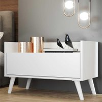 Mesa de Cabeceira 80cm Retrô V4000 Multimóveis