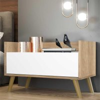 Mesa de Cabeceira 80cm Retrô V4000 Multimóveis