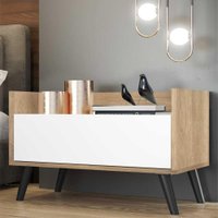 Mesa de Cabeceira 80cm Retrô V4000 Multimóveis