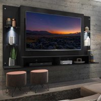 Painel Com Suporte TV 60" e 2 Leds Vegas Multimóveis V3677