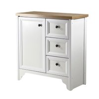 Gabinete Armário Banheiro Ditália c/Tampo BN-05 cor:branco