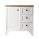 Gabinete Armário Banheiro Ditália c/Tampo BN-05 cor:branco