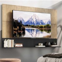 Painel TV 65 Com Prateleira Amsterdã Up Multimóveis V3641