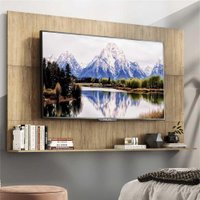 Painel TV 65 Com Prateleira Amsterdã Up Multimóveis V3641