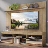 Rack C/ Espelho e Painel TV 65" Madri Multimóveis V3367