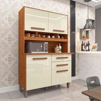 Cozinha Compacta 4 Portas 2 Gavetas Sofia Plus Imop
