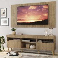 Rack Com Painel e Suporte TV 65" Retrô Londres V3347 Multimóveis
