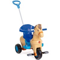 Triciclo Infantil com Empurrador e Pedal Poto Calesita