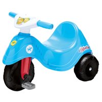 Triciclo Tico Tico Infantil Empurrador Meninos Lelecita Azul Vermelho
