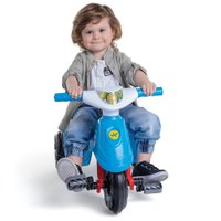 Motoca Triciclo Infantil  Meninos Lelecita Azul com Vermelho