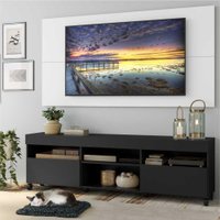 Rack com Painel TV 65 C/ Rodízios Londres Multimóveis V3335