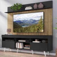 Rack Retrô C/ Painel e Suporte TV 65" Madri Multimóveis V3374