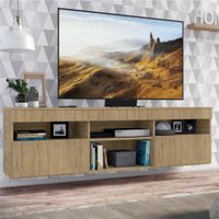 Rack TV 65" Suspenso Com 2 Portas Paris Multimóveis V3326