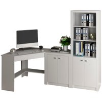 Escrivaninha Armario E Balcao Para Escritorio Branco ME41X69X03X10 Tecno Mobili