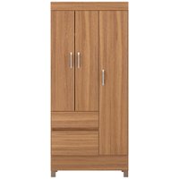 Guarda Roupa Solteiro 03 Portas Wind Amendola Touch Demobile