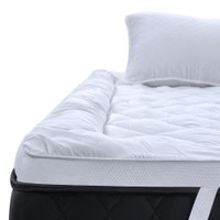 Pillow Top Casal Extra Macio Toque de Pluma em Fibra Siliconada 800g/m2 138x188cm BF Colchões