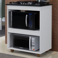 Armário de Cozinha para Cooktop 5 Bocas Turim Branco - Panorama Móveis