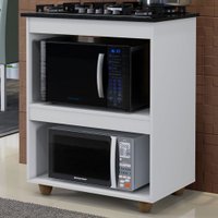 Armário de Cozinha para Cooktop Turim Branco - Panorama Móveis
