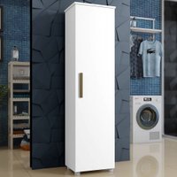 Armário Multiuso Jasmim 1 Porta Branco - Panorama Móveis