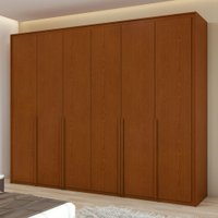 Guarda-Roupa Casal Imperatore 6 Portas 6 Gavetas 100% Mdf 81668.282 Frassino - Móveis Lopas