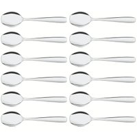 Jogo 12 Colheres para Sorvete Aço Inox Tramontina Amazonas Sobremesa Doces