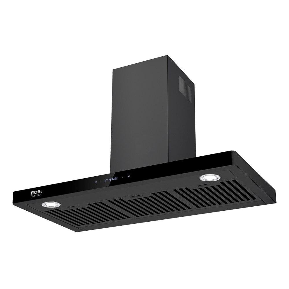 Coifa e Depurador de Parede EOS 90cm Maxxi Air Digital Touch Inox Preto ...