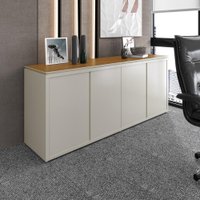 Balcão Buffet para Escritório Com 4 Portas 180cm Oslo