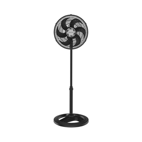 Ventilador Osc Coluna Turbo 6p 30cm 52w Pr 127v Premium
