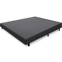 Cama Box Casal Anti Refluxo Preto Inclinada 138x188cm BF Colchões