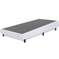 Cama Box Solteiro Anti Refluxo Branco Inclinada 88x188cm BF Colchões