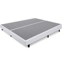 Cama Box Queen Anti Refluxo Branco Inclinada 158x198cm BF Colchões