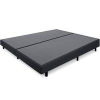 Cama Box Queen  Anti Refluxo Preto Inclinada 158x198cm BF Colchões