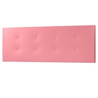 Cabeceira Painel Casal 1,40m Berlim Suede Rosa - Pallazio