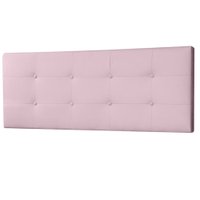 Cabeceira Painel King 1,95m Berlim Suede Rosa Bebê - Pallazio
