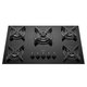 Cooktop Supreme 5 Bocas com Mesa de Vidro e Tripla Chama Dako