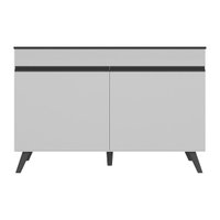 Balcão Cozinha Gabinete Pia 120cm C/ 2 Portas Veneza V3738 Multimóveis