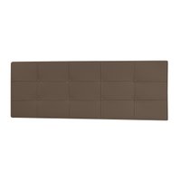 Cabeceira Painel Solteiro 0,90m Roma Corano Marrom - Pallazio