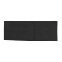 Cabeceira Painel Casal 1,40m Roma Corano Preto - Pallazio