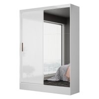 Guarda Roupa Belém 2 Portas e 2 Gavetas Plus Carioca Moveis Branco