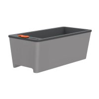 Vaso Autoirrigável Tramontina 12L Cinza