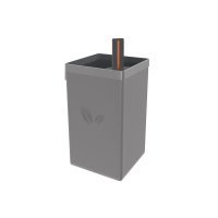 Vaso Autoirrigável Tramontina 800ml Cinza
