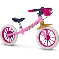 Bicicleta sem Pedal Balance Equilibrio Princesas da Disney