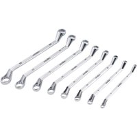 Jogo de chaves estrela 60 mm a 220 mm cromadas com 8 peças VONDER