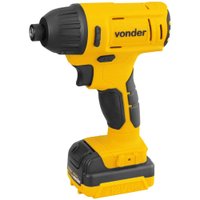 Parafusadeira a bateria com impacto 12 V fonte bivolt automático PBV 012I VONDER