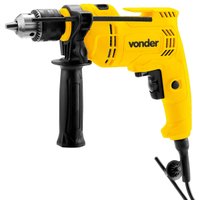 Furadeira com Impacto 1/2" Elétrica 220V Vonder Jogo com 19 Acessórios Maleta