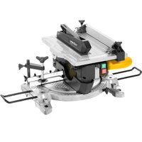 Serra Circular e de Esquadria de Bancada 220V SEB1200 Vonder 2 em 1 para Cortes em Madeira