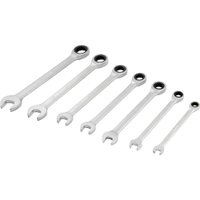 Jogo de chaves combinadas com catraca 80 mm a 190 mm com 7 peças VONDER