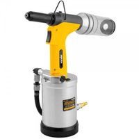 Rebitador Hidropneumático com Sucção Vonder para Chapas Tubos Perfis RSV 640 Amarelo