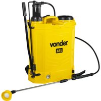 Pulverizador costal 2 em 1 manual ou bateria 18 litros VONDER