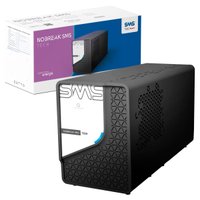 Nobreak 700VA SMS Tech, Entrada Bivolt Automático, Saída 115V, 6 Tomadas - 29301
